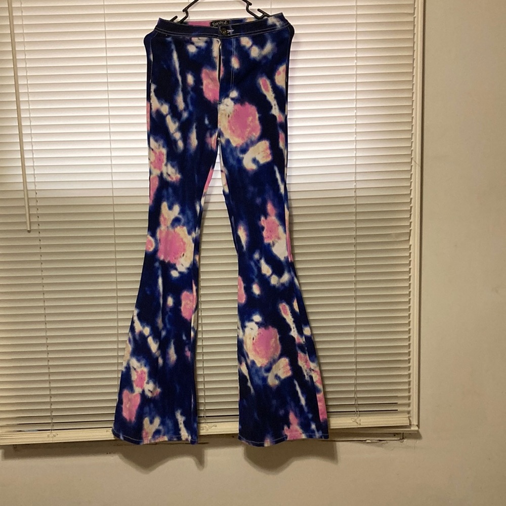 Stretch bel bottom pants